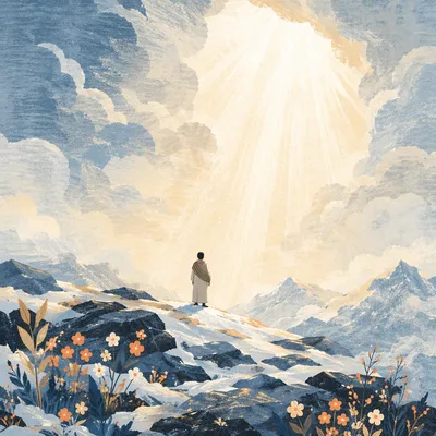 Transfiguration Glory on Spring Mountain Summit
