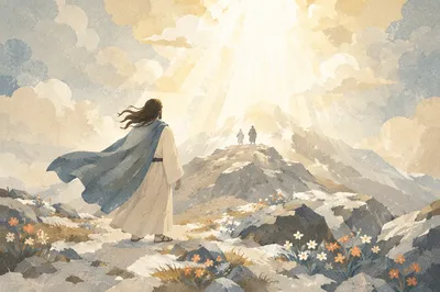 Transfiguration Glory on Spring Mountain Summit