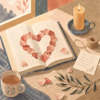 Valentine Heart Bible Verse Still Life