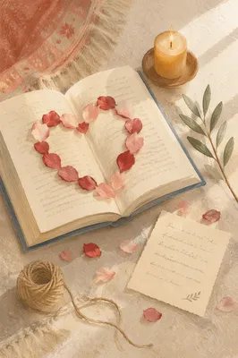 Valentine Heart Bible Verse Still Life