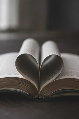 Heart Shaped Bible Pages for Valentines