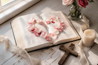 Valentine Heart Bible Verse Devotion
