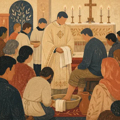 Holy Thursday Foot Washing Ceremony