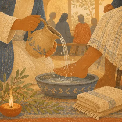 Holy Thursday Foot Washing Ritual