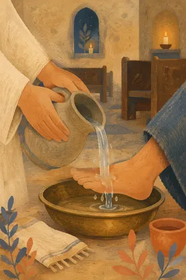 Holy Thursday Foot Washing Ritual