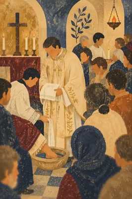 Holy Thursday Foot Washing Ceremony