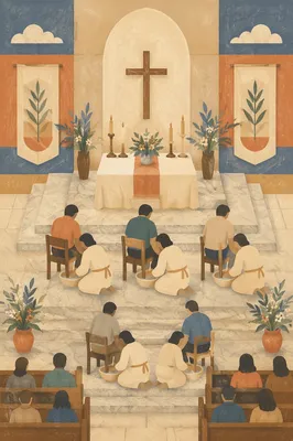 Holy Thursday Foot Washing Service