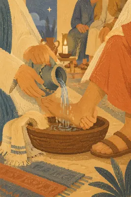 Holy Thursday Foot Washing in Chapel