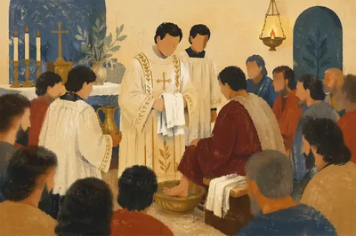 Holy Thursday Foot Washing Ceremony