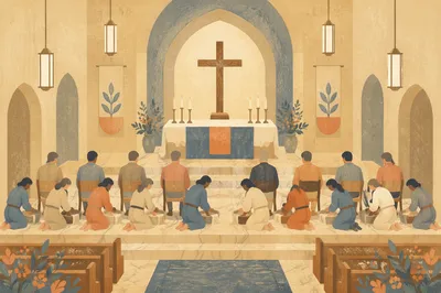 Holy Thursday Foot Washing Service