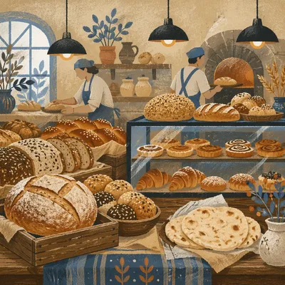 World Communion Sunday Global Bread Display