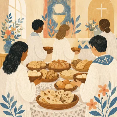 World Communion Sunday Global Bread Preparation
