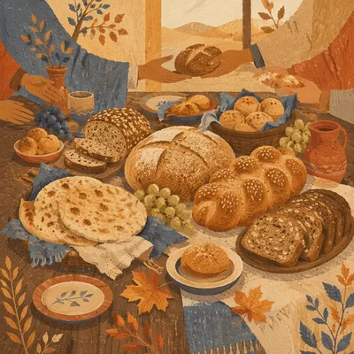 World Communion Sunday Bread Table Gathering