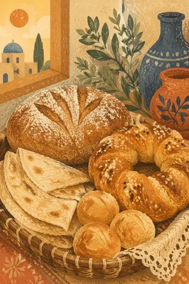 Global Bread Varieties for Communion Sunday