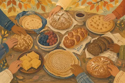 World Communion Sunday Global Bread Table