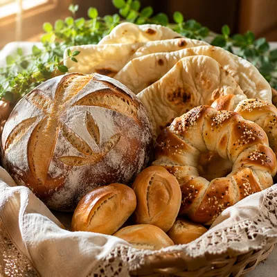 Global Bread Varieties for Communion Sunday