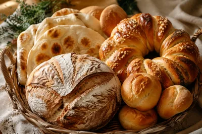 Global Bread Varieties for Communion Sunday