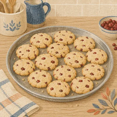 Rustic Star Christmas Cookies on Tray