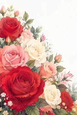 Romantic Red Rose Bouquet for Valentine’s Day