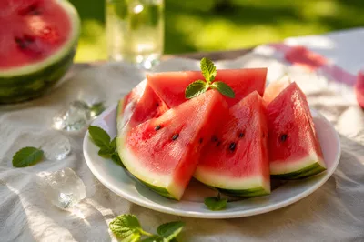 Refreshing Watermelon Slices for Summer Picnic