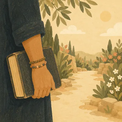 Bible Reading Challenge Garden Background