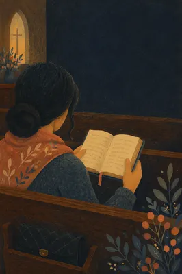 Bible Reading Challenge Church Social Graphic