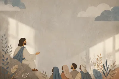 Minimal Church Announcement Wall Graphic