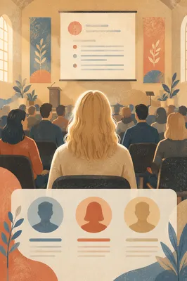 Warm Church Conference Speaker Lineup Graphic