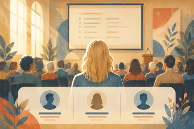 Warm Church Conference Speaker Lineup Graphic
