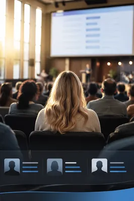 Church Conference Speaker Lineup Event Graphic