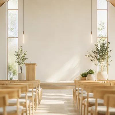Modern Church Event Flyer Background