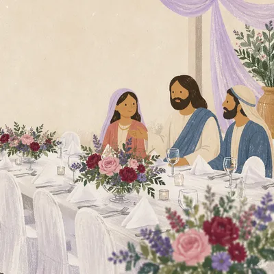 Elegant Church Fundraiser Dinner Event Graphic