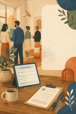 Modern Church Small Group Signup Lobby