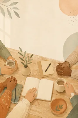 Modern Small Group Signup Community Gathering