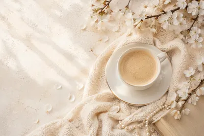 Warm Church Welcome Coffee Flat Lay