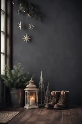 Warm Modern Church Welcome Winter Graphic