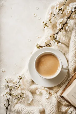 Warm Modern Church Welcome Coffee Flat Lay