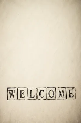 Warm Modern Church Welcome Graphic