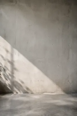 Minimalist Urban Concrete Wall Interior Background