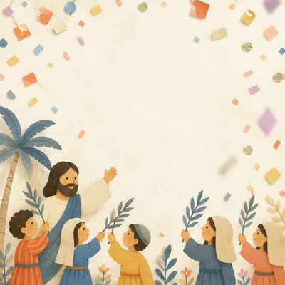 Colorful Confetti Celebration on Clean Background