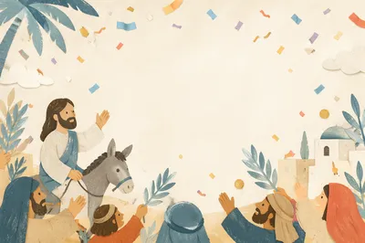 Colorful Confetti Falling on Clean Background