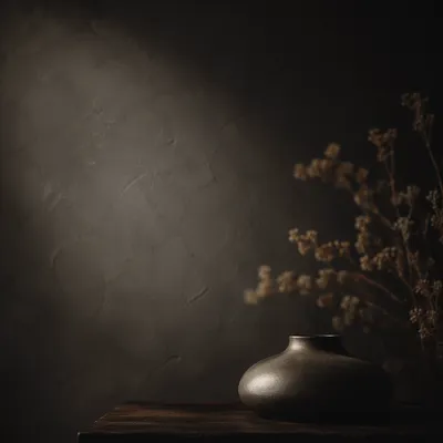 Dark Moody Still Life Background
