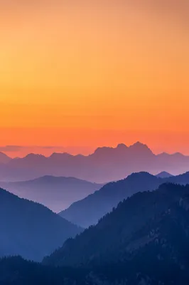 Serene Mountain Sunset Bible Verse Wallpaper