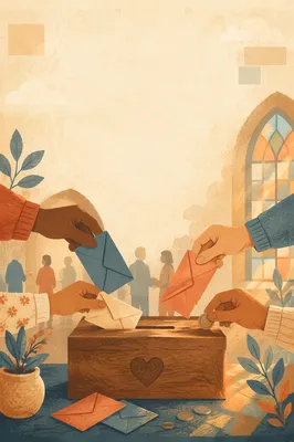 Church Giving Tuesday Generosity Campaign Scene