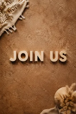 Join Us Sunday Church Invitation Flat Lay