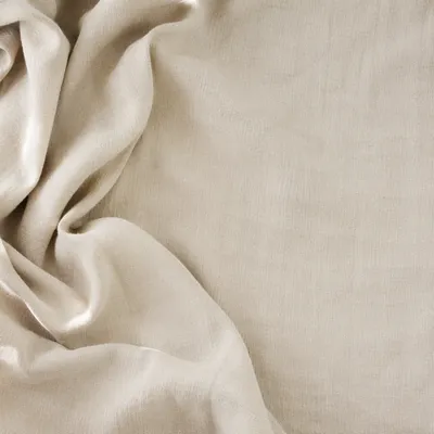 Softly Rumpled Linen Fabric Background