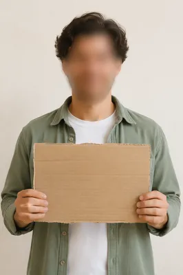 Person Holding Prayer Request Card Portrait