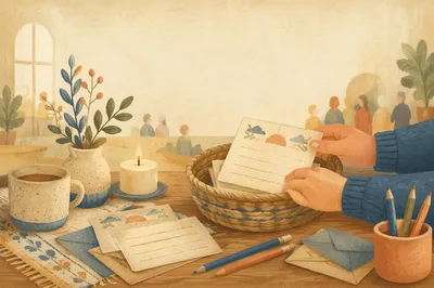 Church Prayer Request Card Community Table