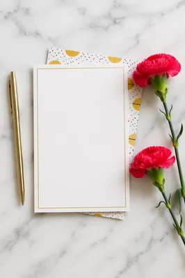 Elegant Prayer Request Card Flat Lay