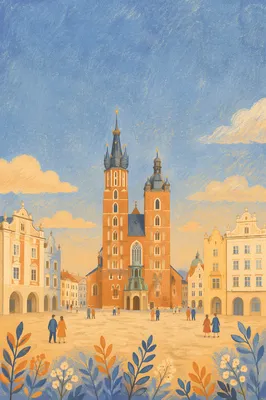 Golden Hour Church Square Verse Background